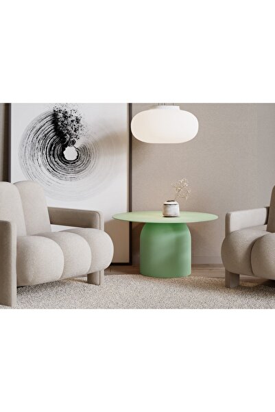 Echo Furniture Hardy Tablalı Haki Yeşil Sehpa