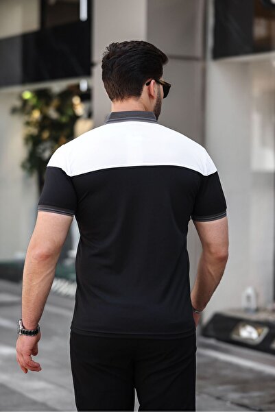 Louen lucie Men's Polo Neck T-Shirt - Garnished