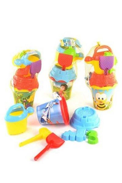 BESTTOYS Best Toys 6525 Illustrated Round Full Bucket Small
