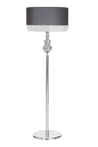 Vinner Munch Gold Kaplama Metal Ayak Lambader - Atrasit Gri