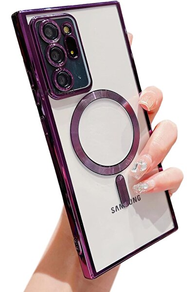 m.tk moveteck Samsung Galaxy Note 20 Ultra Kılıf Magsafe Wirelles Şarj Destek...