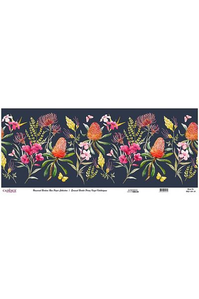 Cadence Universal Border Brass Paper Collection Ubc-024