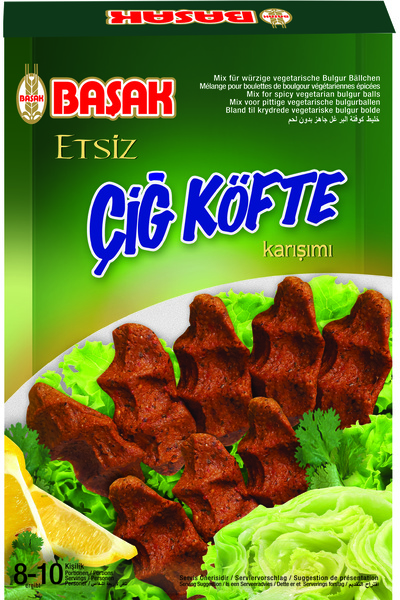 BAŞAK çiğ köfte karışımı-etsiz 500 gr. x 8 adet