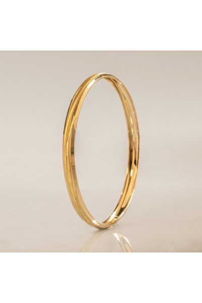 Genç Altın 6 mm 6gr 22 Ayar Şarnel Hediyelik Bilezik