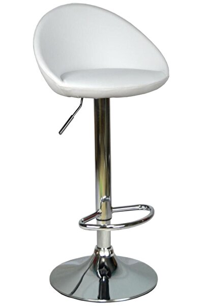 Bürocci Larissa Bar Sandalyesi-beyaz-9520q0109