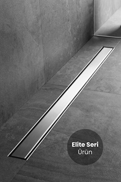 Sanica Paslanmaz Duşakabin Duş Kanalı Yer Süzgeci 360° Dönebilen Sifon 40 Cm