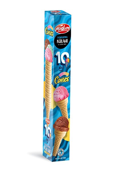 MİSKOS HELVA 45g 10'lu Külah 36adet