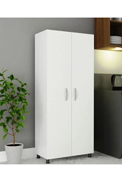 zerkaconcept Pera Tamamı Mdf Çok Amaçlı 4 Bölmeli Mutfak Banyo Dolap Kitaplık