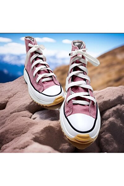 GokceKundura06 Günlük Boğazlı Kalın Taban Sneaker Spor Ayakkabı