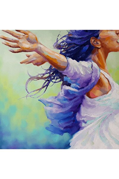 Pastelya Sayılarla Boyama Seti Çerçeveli Kasnaklı Art Özgürlük 60 X 75 Cm