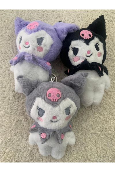 Meyra Accessories Sanrio Hello Kitty Kuromi My Melody Cinnamoroll Plush Keychain Soft Cute Gift