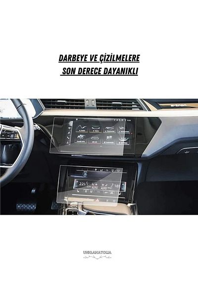 UniqAnatolia Audi A6 Nano Screen Protector Navigation and Lower Control Panel