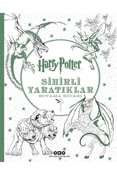 Yapı Kredi Yayınları Harry Potter Sihirli Yaratıklar Boyama Kitabı 96 sayfa
