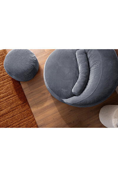 GOOD NİGHT New Felix Lüx Armut Koltuk & Puf & Uzanma Koltuğu & Berjer