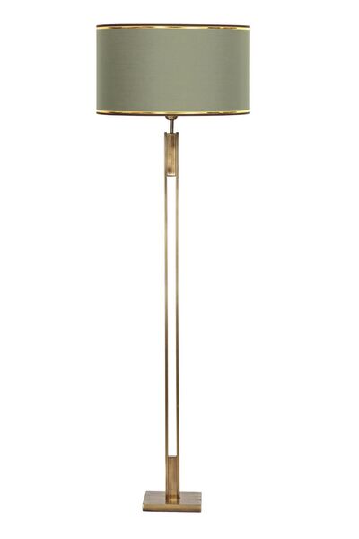 Vinner Memphis Antik Eskitme Kaplama Metal Lambader -  Gold Haki