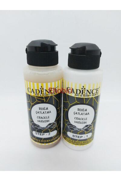Cadence Resim Çatlatma 120ml 120ml Set