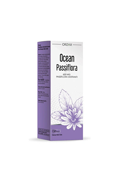 Ocean Orzax Ocean Passiflora Şurup 150 ml-Diş Beyazlatıcı Köpük Hediye-