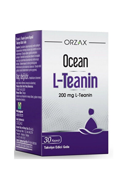 Ocean L-Teanin Takviye Edici Gıda 30 Kapsül-Diş Beyazlatıcı Köpük