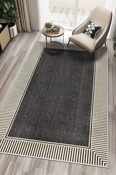 Confidence Home Makinede Yıkanabilir Kaymaz Taban Leke Tutmaz Salon Halısı Mu...