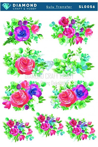 ehobici نقل مائي من Diamond Craft - 25x35 سم SL056