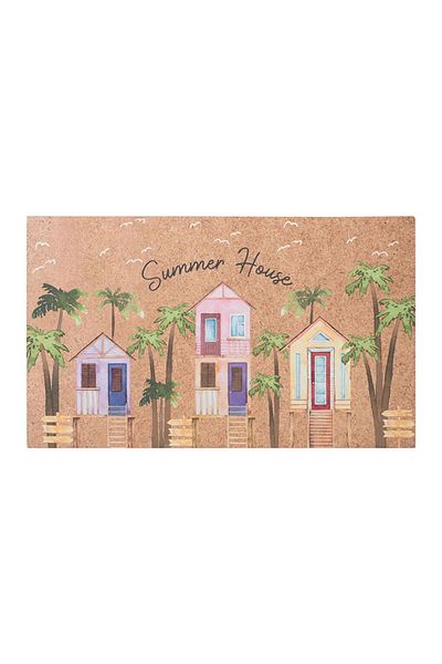 LC Waikiki Decorative Text Printed Door Mat