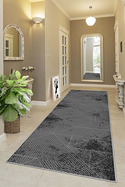 Confidence Home Machine washable non-slip base stain-resistant modern cutting runner kitchen runner carpet runner