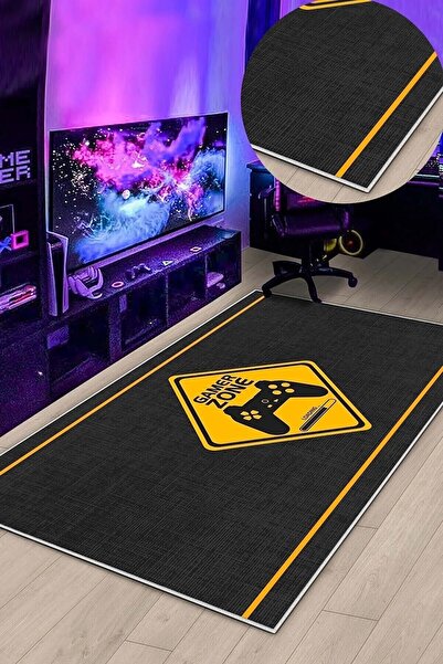 Lavita Home Makinede Yıkanabilir Kaymaz Leke Tutmaz Antibakteriyel Gamer Oyun...