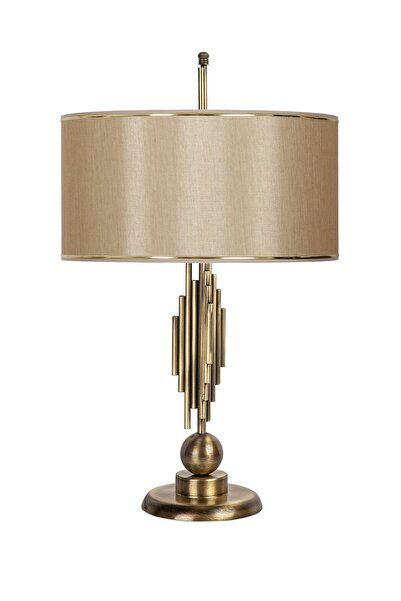 Vinner Marche Mka-01 Eskitme Mat Gold Metal Abajur - Gold Mataro