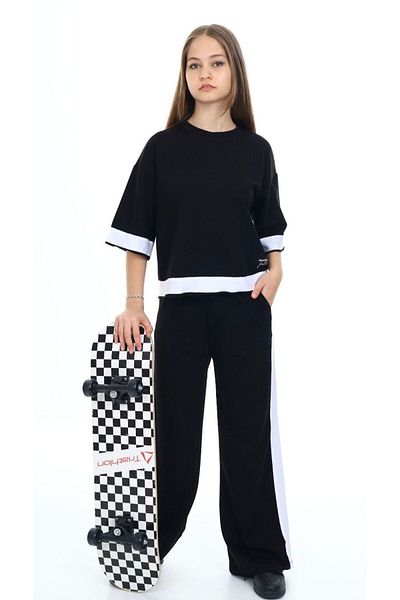 Calisa Set de trening cu picioare late pentru fata tinere
