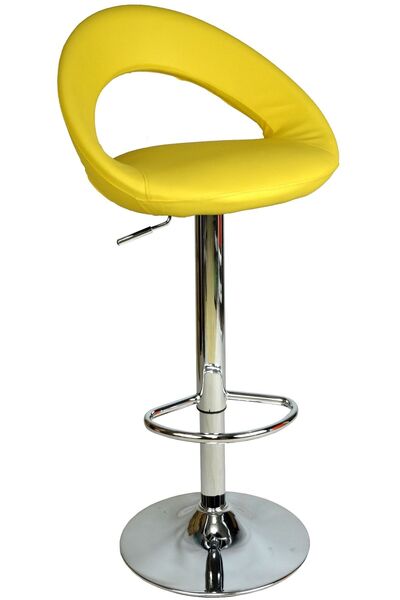 Bürocci Larissa Bar Taburesi-sarı-9501q0113