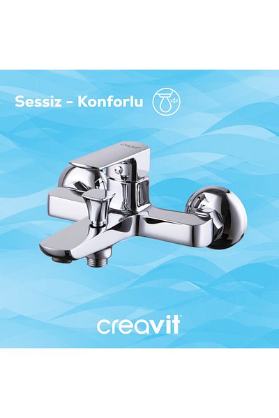 Creavit Slope Bathroom Fixture - Comfortable Cut