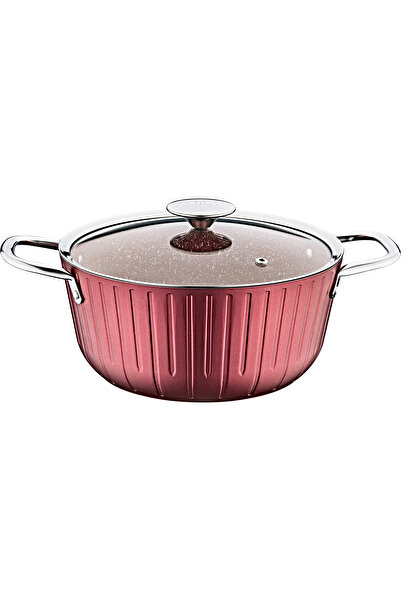 OMS COLONNA -3118 - 2 Parça, Cam Kapaklı, 28X12 Cm, 6,2 Litre, Bio Granit, De...