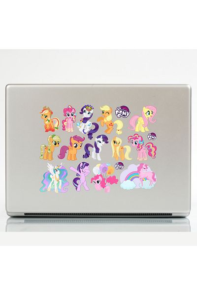 Ororabutik Σετ αυτοκόλλητων Pony - Σετ αυτοκόλλητων Scrapbook Bullet Journal