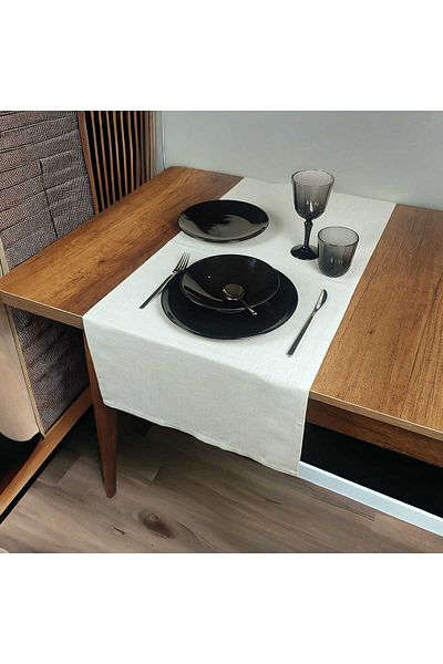 PİKKO HOME 48*124 CM ΓΚΡΙ ΛΙΝΟ ΤΡΑΖΟΥ