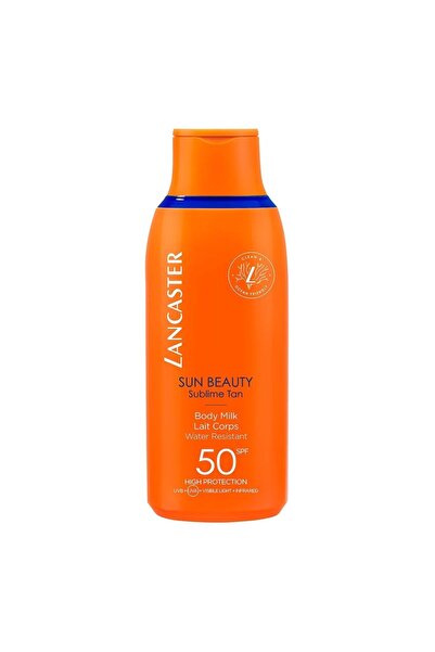 Lancaster SPF 50- 175 ml Sunscreen Body Milk - For Difficult Tanning and Sunb...