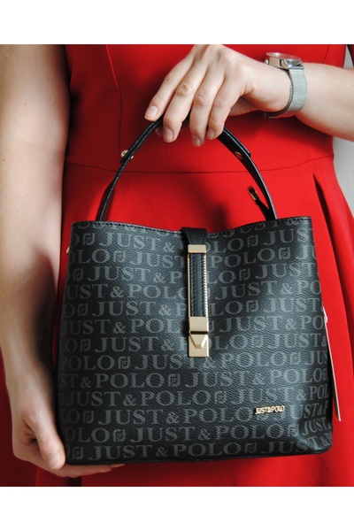 Just Polo Women's Adjustable Strap Hand and Shoulder Bag -Nb2055