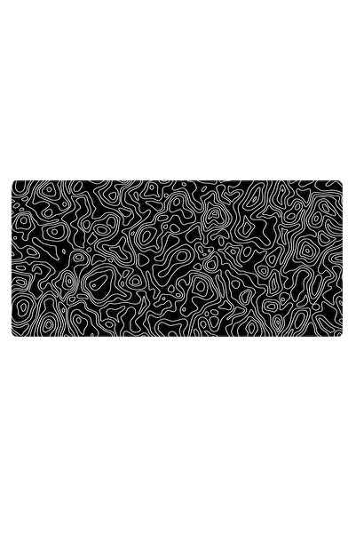 PORGE Gaming Mouse Pad 120x60 cm Mouse Pad Masa Boy Dikişli Kenar XXXL Mouse Pad