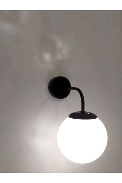 ekiLamp Swan Sconce White Glass