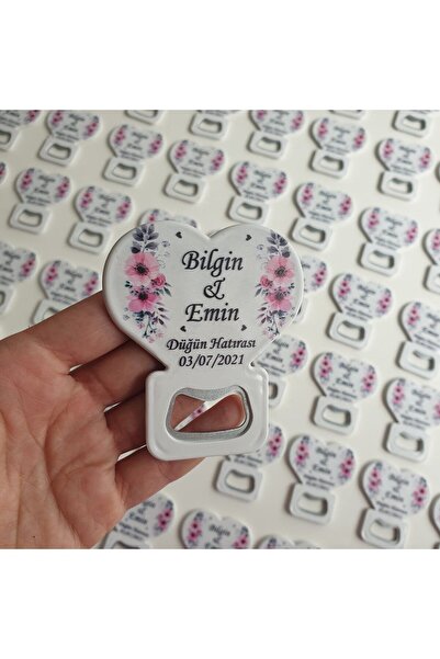 fabriflow exclusive 25adetkalp Desenli Açacak Kişiye Özel Söz Nişan Bebek Hed...