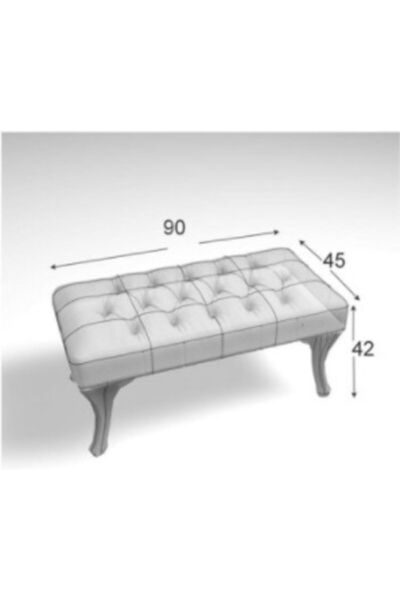 bensimo Ayak Ucu Mutfak Puf 45x90 Cm