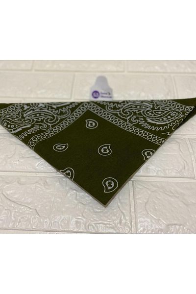 sema aksesuar 100% Cotton Unisex Ethnic Patterned Bandana Scarf