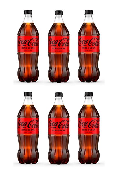Coca-Cola Coca Cola Kola Zero Sugar 1 Lt X 6 Adet
