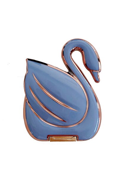 halkhouse Space Kuğu Astronot Figürlü Kılıfa Yapışkanlı Şık Unisex Cep Telefo...