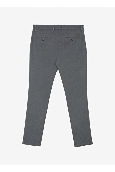 ALTINYILDIZ CLASSICS Altıny Yıldız Anthracite Slim Fit Men's Trousers - 4A 0124200094