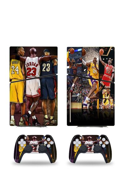 Kt Grup Basketbol Efsaneleri Playstation 5 Slim Disk Versiyon Sticker Kaplama...