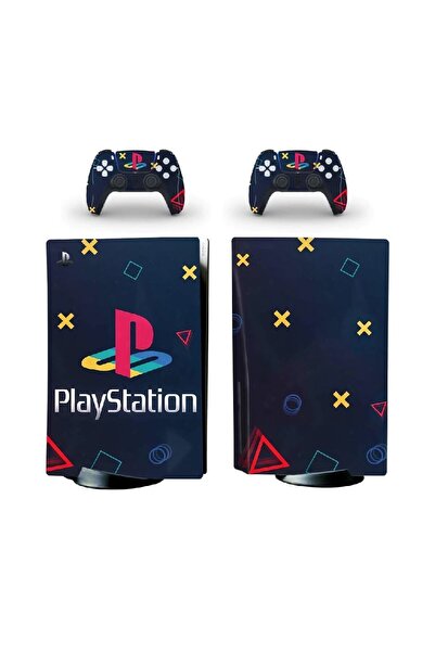 Kt Grup Playstation 5 Standart Kasa Disk Edition Sticker Kaplama Seti