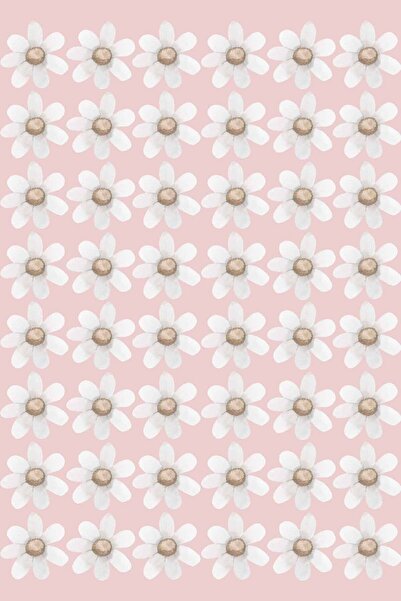 Kt Grup Papatyalar Daisy 100 Adet 5 Cm Modern Duvar Sticker Seti