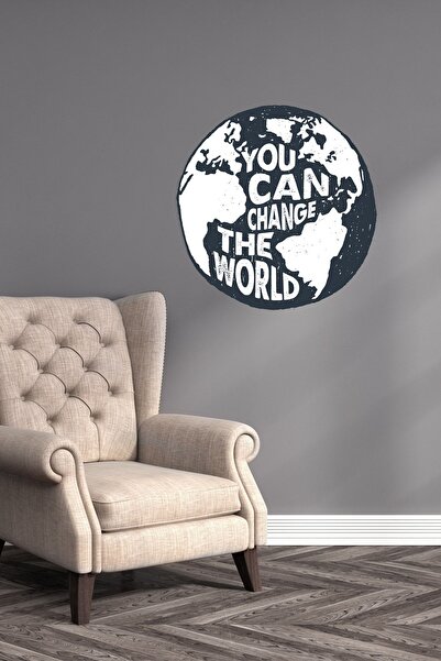 Sim Tasarım Набір наклейок Change World Duvar