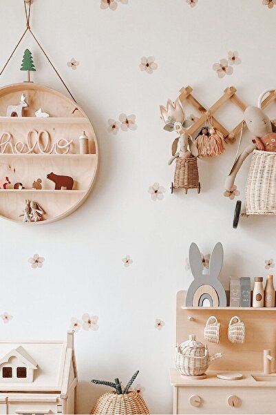 Kt Grup Kestane Çiçekleri 100 Adet Duvar Sticker Seti