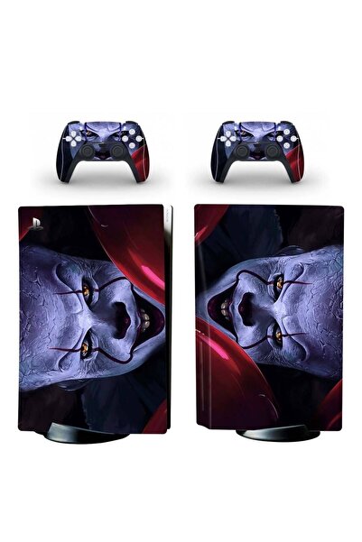 Kt Grup Pennywise Smile Playstation 5 Standart Dijital Versiyon Sticker Kapla...